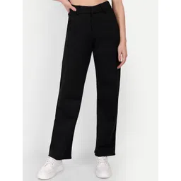 Next One Women Smart Loose Fit High-Rise Easy Wash Trousers image 1