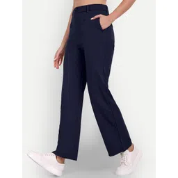 Next One Women Tailored Straight Fit High-Rise Easy Wash Trousers-picture-18