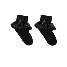NEXT2SKIN Frill Socks - Black-picture-42