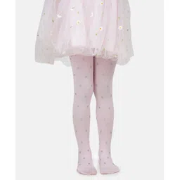 NEXT2SKIN Star Print Pantyhose Stocking - Pink-picture-33