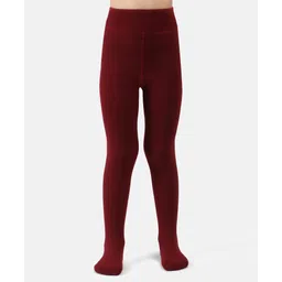 NEXT2SKIN Wool Solid Winter Tights Pantyhose Stockings - Maroon-picture-48