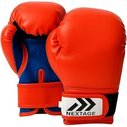 Nextage Kids 6 oz Boxing Gloves for Age 7-10 | Lightweight PU Vinyl Training Gloves with Foam Padding & Wrap‑Around Strap | Boxing Gloves for Children’s Sparring & Punching Bag Practice-picture-20