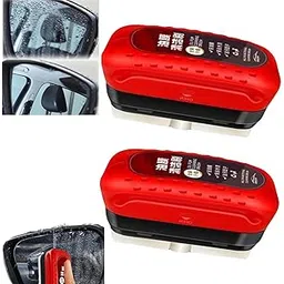 NEXTIBLE Car Glass Cleaner Brush | Windshield & Window Oil Film Remover | Automotive Glass Cleaning Tool (Pack of 2)-picture-29