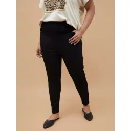 Nexus By Lifestyle Black Cotton Regular Fit Jeans-picture-14