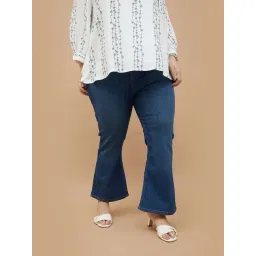 Nexus by Lifestyle Blue Cotton Mid Rise Jeans-picture-16