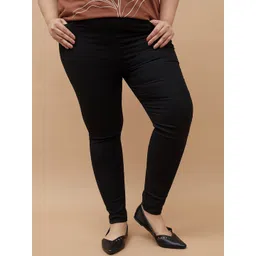 Nexus by Lifestyle Women Slim Fit Mid-Rise Cotton Slash Knee Non Stretchable Jeans-picture-12