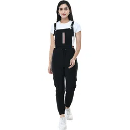 neysa Women Black Dungaree-picture-21