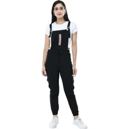 neysa Women Black Dungaree-picture-34