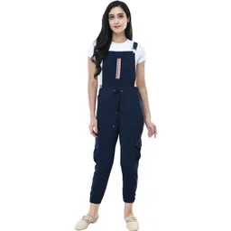neysa Women Dark Blue Dungaree-picture-39