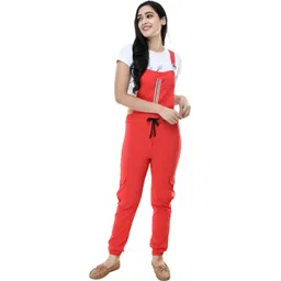 neysa Women Red Dungaree-picture-38