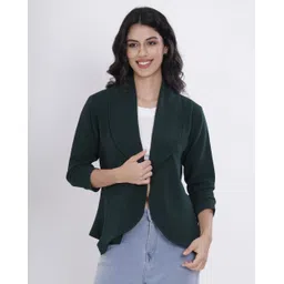 neysa Women Solid Mandarin Casual Blazer-picture-42