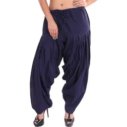 nezup Pure Cotton Solid Women ["Blue"] Salwar-picture-26