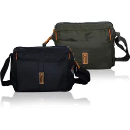 nfi essentials Black, Green Men & Women Sling Bag - Mini Men's Sling Bag for Men Women-picture-40