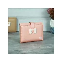 NFI Essentials Pu Leather Mini Trifold Credit Card Holder Organizer Wallet-picture-21