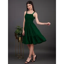 NG FASHION Fit & Flare Midi Dress-picture-24