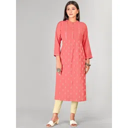 NH KAPDEWALA Women Floral Embroidered Thread Work Kurta-picture-32