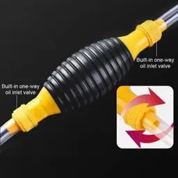 nh world Fuel Transfer Pump High Pump for any Non Corrosive Liquid+2.4Mtr Pipe(NUT LOCK) Magnetic Aquarium Cleaner image 3