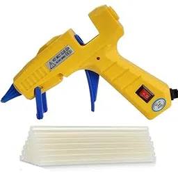 Nibbler 30 Watt Glue Gun Peach Colour With 7MM Glue Sticks 6 Inch, On And Off Switch Button, LED Indicator, Transparent Glue Sticks For Craft Specialist And DIY Works (30W 5 Sticks)-picture-25