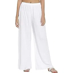 nice wonder Women 's Lucknow Embroidered Chikenkari Palazzo Size - (28-44)-picture-33