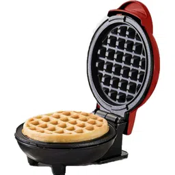 niceadult Mini Waffle Maker 4 Inch- 350 Watts: Stainless Steel Waffle Maker-picture-27