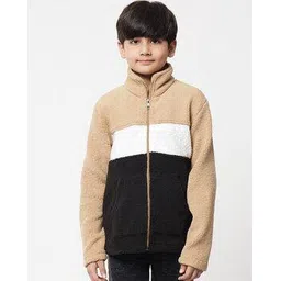 nick & jones Colourblock Cardigan with Split-Kangaroo Pockets-picture-27