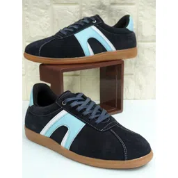 NICO NERINI Men Colourblocked Leather Sneakers-picture-12