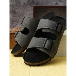 NICO NERINI Men Leather Comfort Sandals-picture-19
