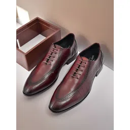 NICO NERINI Men Leather Formal Derbys image 1