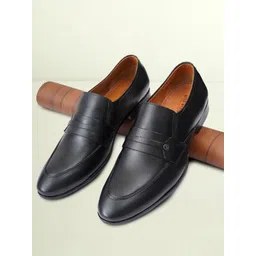 NICO NERINI Men Leather Formal Loafers-picture-17