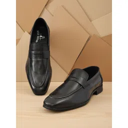 NICO NERINI Men Leather Formal Loafers-picture-23