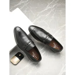 NICO NERINI Men Leather Formal Slip-Ons-picture-23