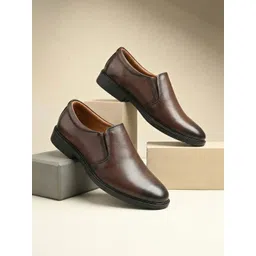 NICO NERINI Men Leather Formal Slip-Ons-picture-42