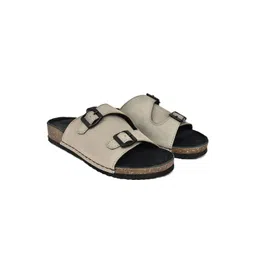 NICO NERINI Men Lightweight Leather Comfort Sandals image 5