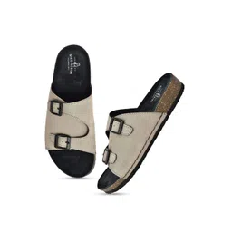 NICO NERINI Men Lightweight Leather Comfort Sandals image 4