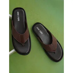 NICO NERINI Men Solid Thong Flip-Flops image 1