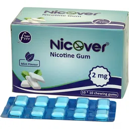 nicotine Gums 2mg Nicover Sugar Free Mint Flavor Smoking Cessations-picture-14