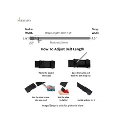 Niddleman Men Textured Belt image 3