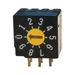 NIDEC COMPONENTS ROTARY CODE SW, 10POS, BCD, 0.1A, 5V, SD-2011-picture-23