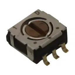 NIDEC COMPONENTS ROTARY SWITCH, DPDT, 0.1A, 16VAC, SMD, CS-4-22YTB-picture-17
