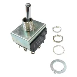 NIDEC COMPONENTS TOGGLE SW, 3PST, 10A, 125V, PANEL, ET310A12-Z-picture-45