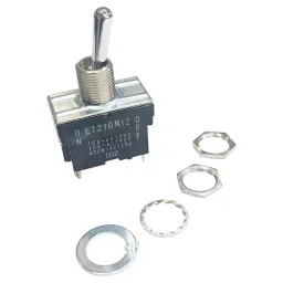 NIDEC COMPONENTS TOGGLE SW, DPDT, 10A, 125V, PANEL, ET210N12-Z-picture-47