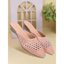 Nidima Women Embellished Ethnic Mules Flats-picture-28