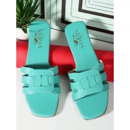 Nidima Women Embellished Ethnic Open Toe Flats-picture-21