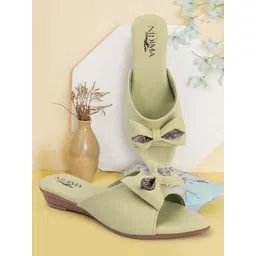 Nidima Women Embellished Ethnic Open Toe Flats-picture-20