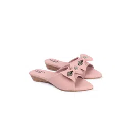 Nidima Women Embellished Ethnic Open Toe Flats image 3