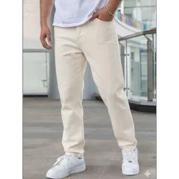 Niffar Fashion Men Mid-Rise Applique Stretchable Jeans-picture-37