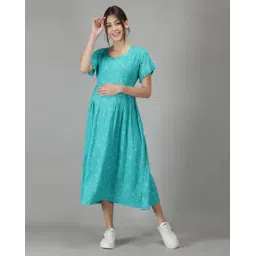 nightspree Printed Fit & Flare Dress-picture-52