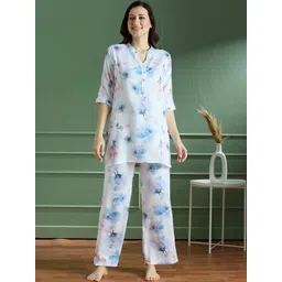 NIGHTSPREE Women Printed Night suit-picture-10