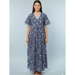 Nihsamah Printed Maxi Nightdress-picture-13