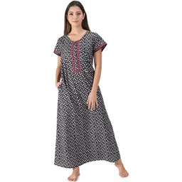 Nihsamah Printed Maxi Nightdress-picture-33